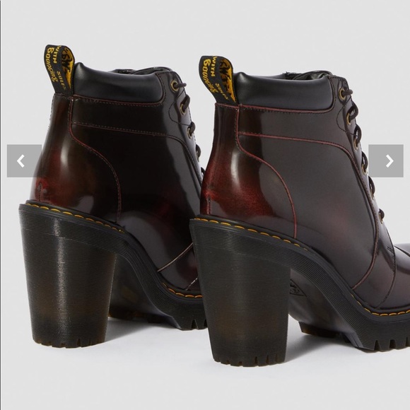 Arcadia Leather Heeled Ankle Boots 